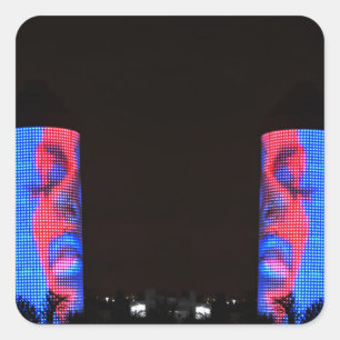 Carré ~Voir Double~ Miami/Sobe Sticker PERSONNALISER IT!