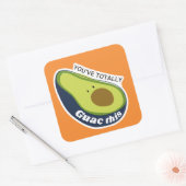 Carré Vous avez entièrement Guac ce Sticker (Enveloppe)