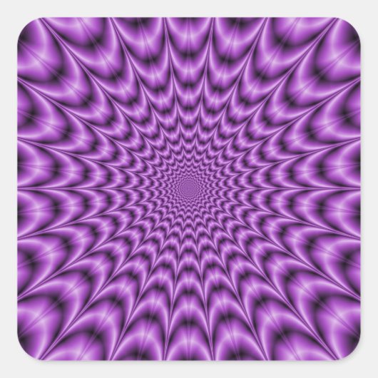 Carré Web explosif dans Sticker violet (Devant)