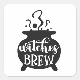 Carré witches brew Sticker