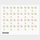 Carré Wound Care Nurse Sticker Pack (Feuille)