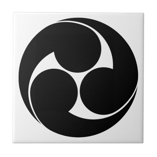 CARREAU 左三つ巴（地抜き） (Devant)