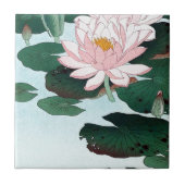 Carreau 睡蓮, nénuphar de 古邨, Koson, Ukiyo-e (Devant)