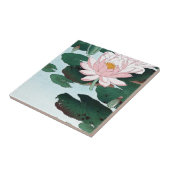 Carreau 睡蓮, nénuphar de 古邨, Koson, Ukiyo-e (Côté)