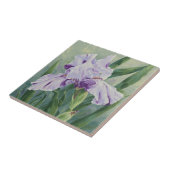 Carreau 0440 Iris pourpres (Côté)