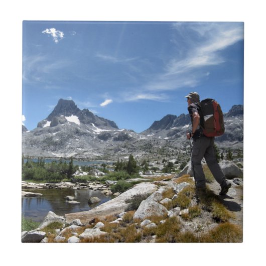 Carreau 1000 Island Lake and Banner Peak - sentier John Mu (Devant)