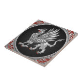 Carreau [100] Griffin d'argent sacré (Côté)