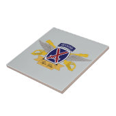 Carreau 10ème Aviation de Division de montagne (AVN) (Côté)