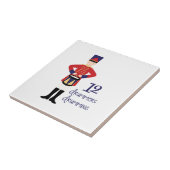 Carreau 12 tambours (Côté)