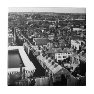 Carreau 1859 :  La ville de Boston, le Massachusetts