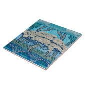 Carreau 1896 May Tree Frieze, dessiné par Walter Crane (Côté)