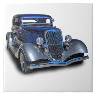 CARREAU 1934 VOITURES VINTAGES