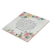 Carreau 1 Corinthiens 13:4-8 L'amour est patient, l'amour  (Côté)