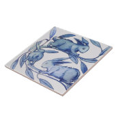 Carreau 1 de 2 Repro Wm De Morgan Running Rabbits (à gauch (Côté)