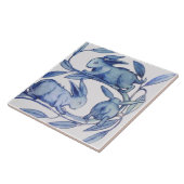 Carreau 1 de 2 Repro Wm De Morgan Running Rabbits (droite) (Côté)