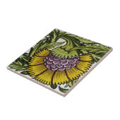 Carreau 1 de Pair of Repro Antique De Morgan Floral (Côté)