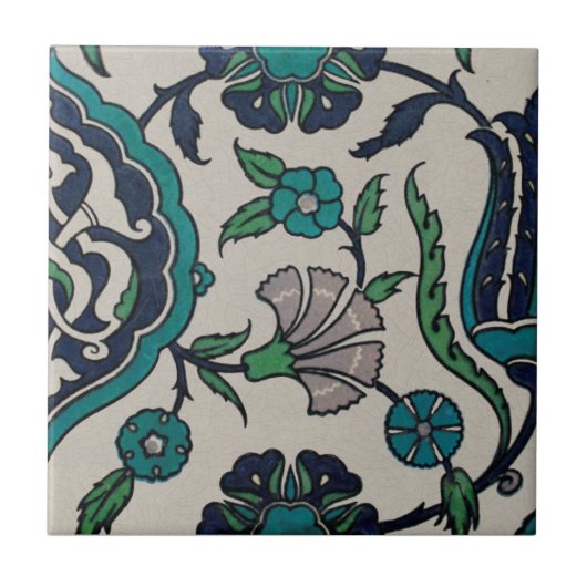 Carreau 1 sur 2 Repro de carnation florale totale persane (Devant)