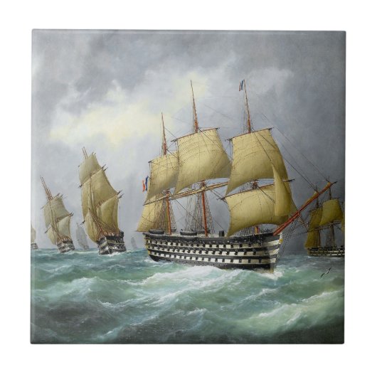 Carreau 1er cuirassés à vapeur 1884 (Devant)