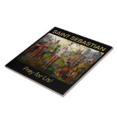 Carreau 1er Martyre de Saint-Sébastien (M 013) (Côté)