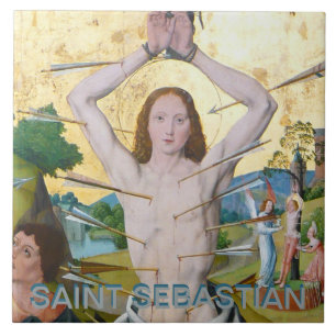 Carreau 1er Martyre de St. Sébastien (M 013)