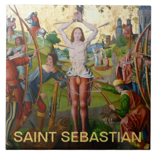 Carreau 1er Martyre de St. Sébastien (M 013)