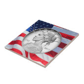 Carreau 2017 American Liberty 225e anniversaire Silver (Côté)