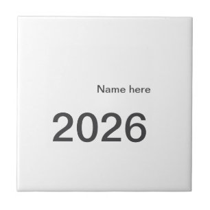 Carreau 2026 2027 2028 nom titre ici année lettre gras