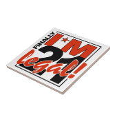 Carreau 21 et tuile LEGAL (Côté)