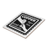 Carreau 22e anniversaire du mariage tenant la main (Côté)