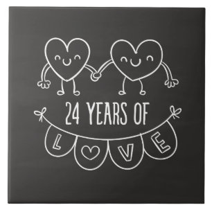 Carreau 24e Anniversary Poison de Chalk Hearts