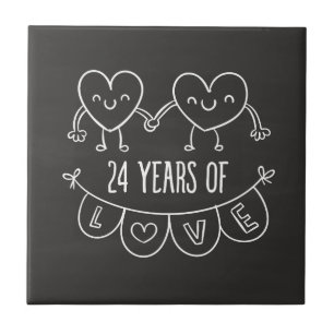 Carreau 24e Anniversary Poison de Chalk Hearts