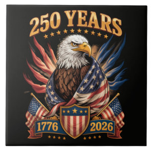 Carreau 250 Ans Américain 250e Anniversaire États-Unis Pat