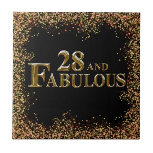 Carreau 28e anniversaire  (Devant)