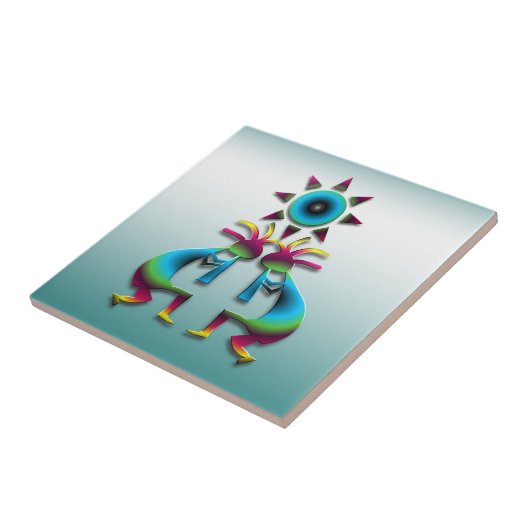 Carreau 2 Kokopelli #41 (Côté)