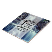 Carreau 2 Timothée 4:17 L'Éternel M'A Donné Force Bible (Côté)