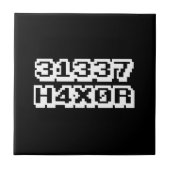 CARREAU 31337 H4X0R (Devant)