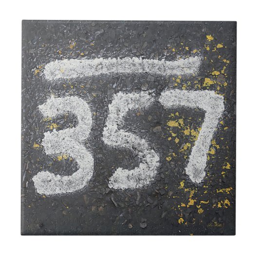 Carreau 357 Nombre de Maçon et Nombre Angélique (Devant)