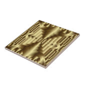 Carreau 3D Gold Geometric Luxury Seamless Pattern (Côté)