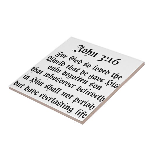 Carreau 3h16 de John (Côté)