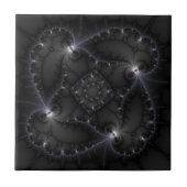 Carreau 50 Nuances De Gris - Art Fractal (Devant)