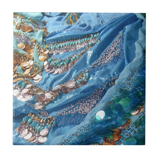 Carreau 50 nuances de turquoise (Devant)