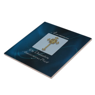 Carreau 50e anniversaire de l'ordination du prêtre