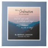 Carreau 50e anniversaire d'ordination Félicitations (Devant)