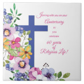 Carreau 60e Anniversaire, Nun, Religious Life Cross (Devant)