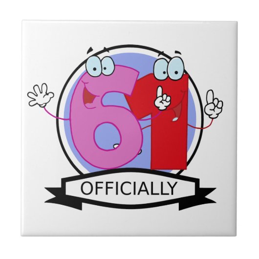 Carreau 61 Anniversaire officiel (Devant)