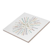 Carreau 63 Carte des parcs nationaux Cadeaux US Park Campi (Côté)