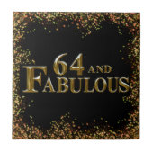 Carreau 64e anniversaire  (Devant)