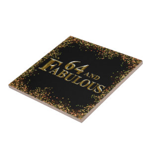 Carreau 64e anniversaire 