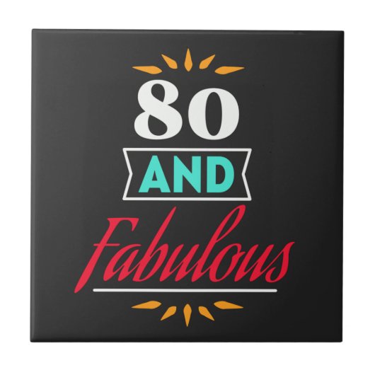 Carreau 80 ans et fabuleux en disant (Devant)