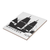 Carreau 8 1620 fleurs printanières (Côté)